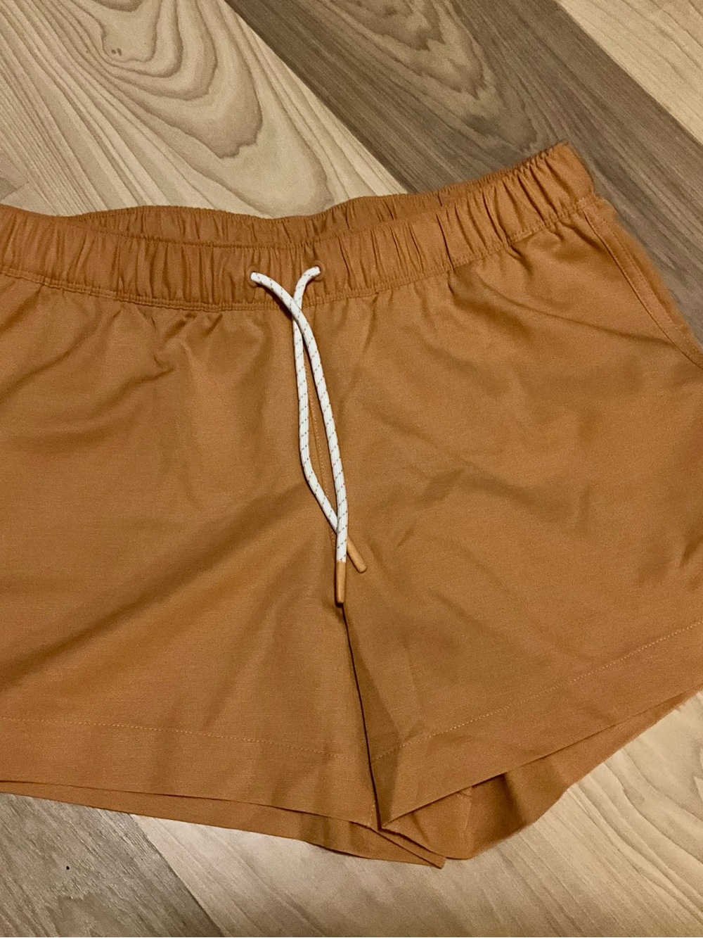 Women's reverb Freefly Burnt Orange Athletic Drawstring Shorts